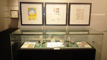 高志の国文学館　展示風景