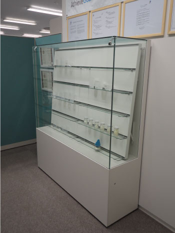 サンアロマー 展示風景